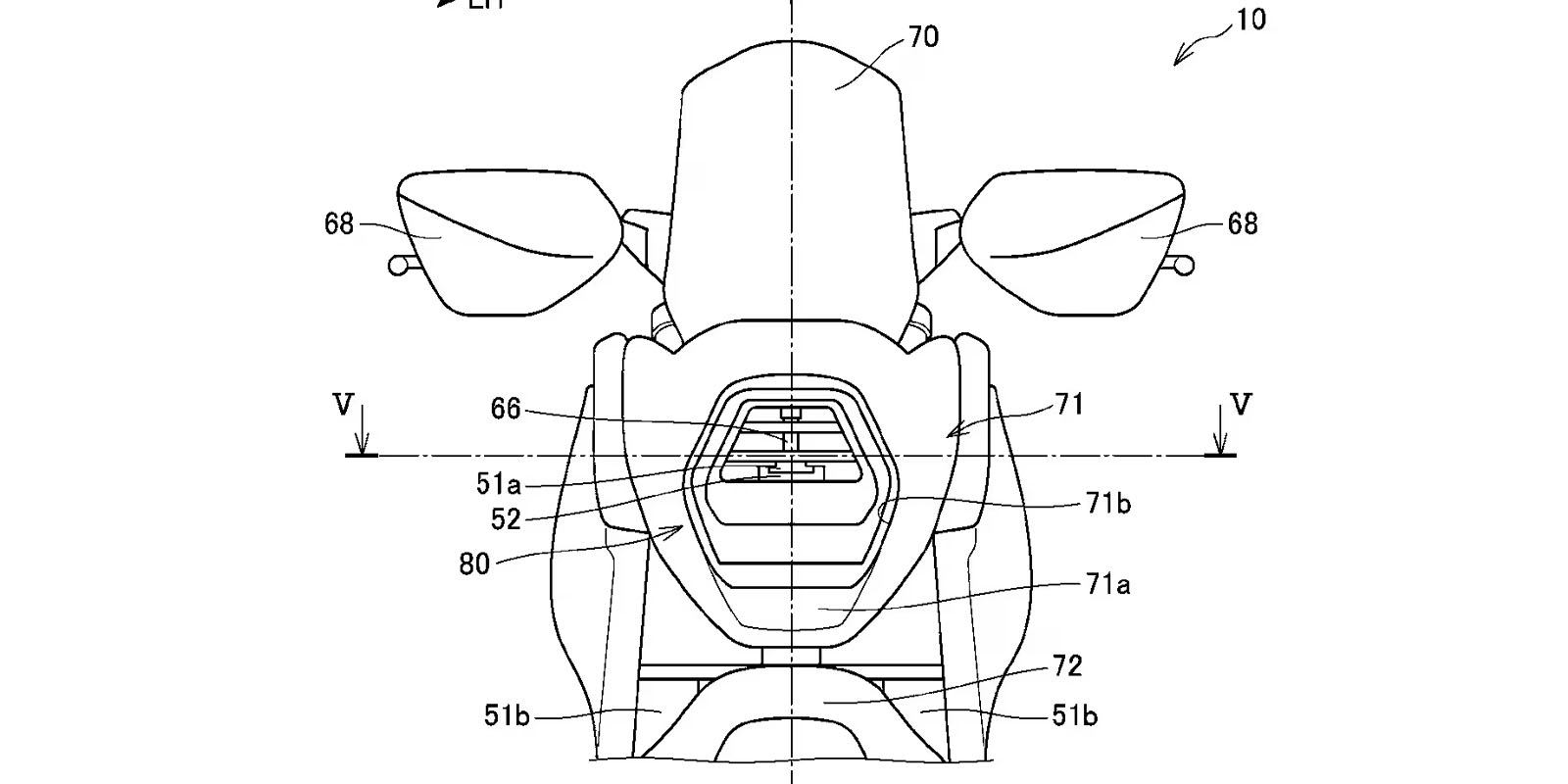 Honda準備在車頭大燈內部開洞